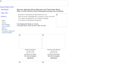 Desktop Screenshot of pearlnecklacecenter.com